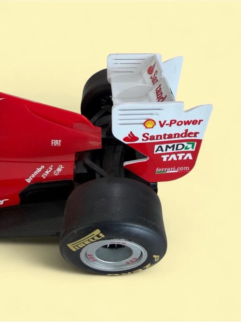 Ferrari F138 Formula One car driven by Fernando Alonso during the 2013 season.